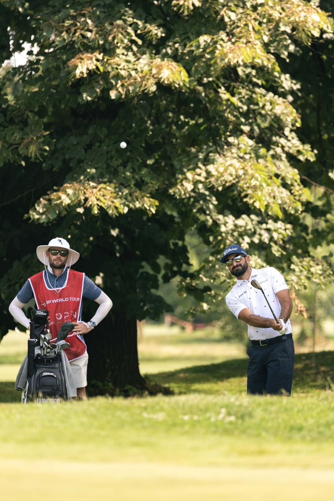 With the Caddie