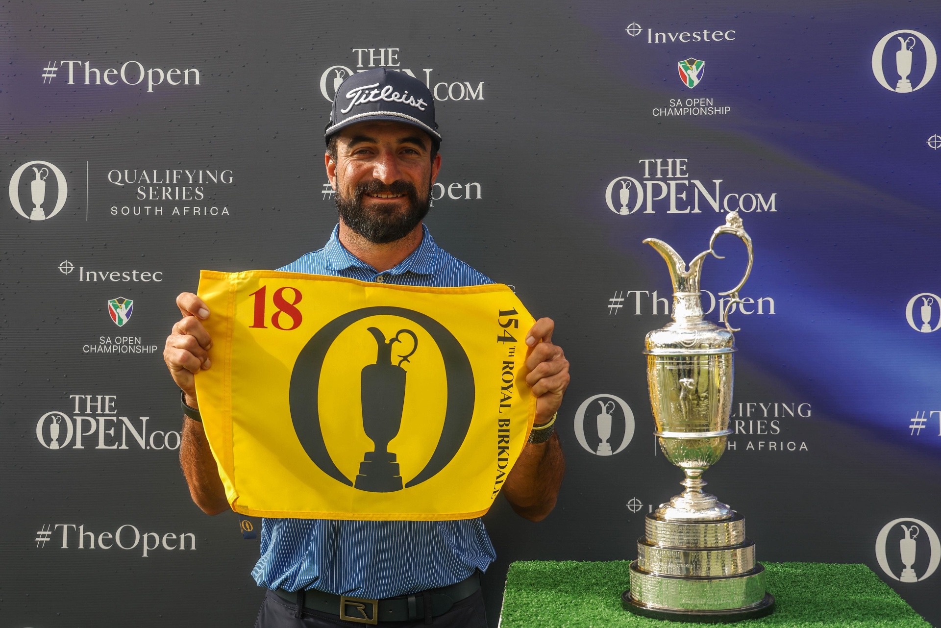 Francesco Laporta qualifies for The Open